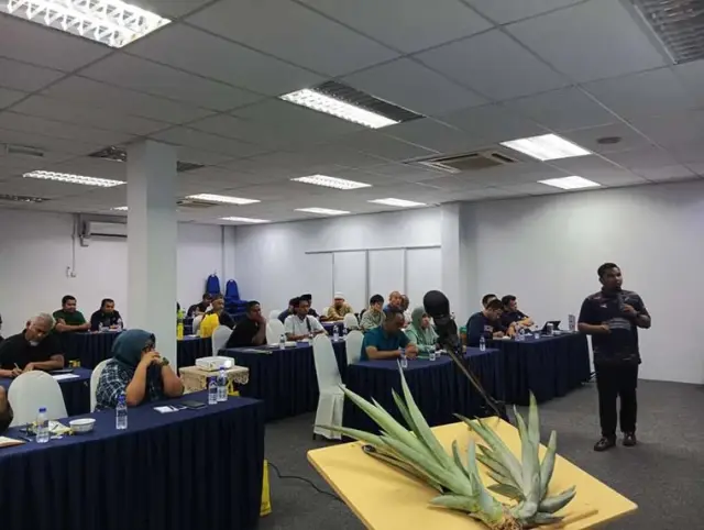 Suasana seminar di Pusat Latihan Al-Khawarizmi